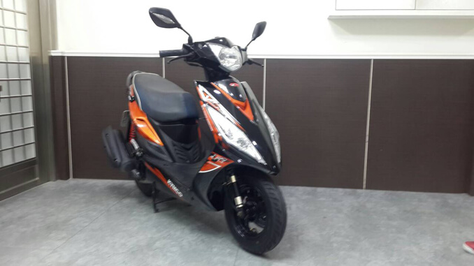 流當機車-光陽KYMCO VJR 110 碟煞-1