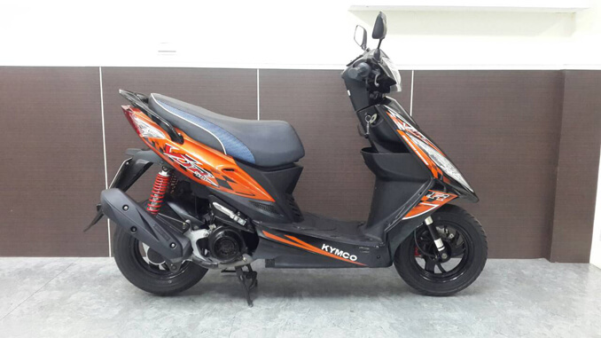 流當機車-光陽KYMCO VJR 110 碟煞-4