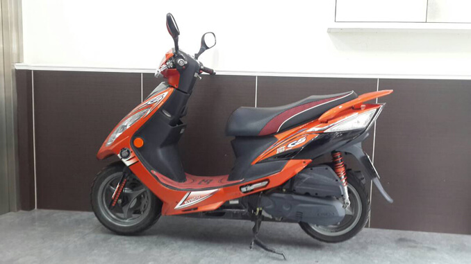 流當機車-光陽KYMCO G5 150 雙碟-4