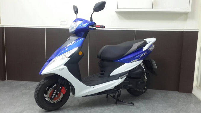 流當機車-三陽SYM Z1 125-3