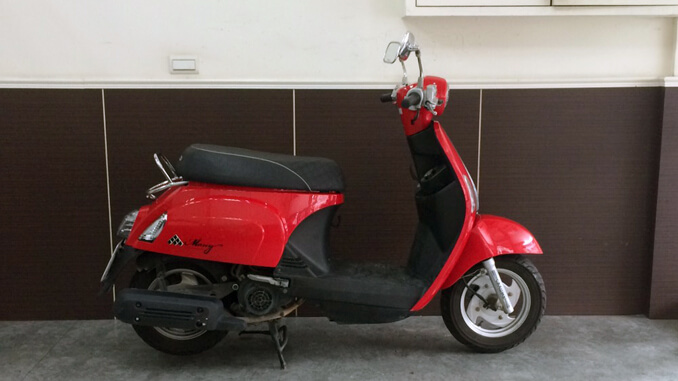 流當機車-光陽KYMCO MANY 110-2