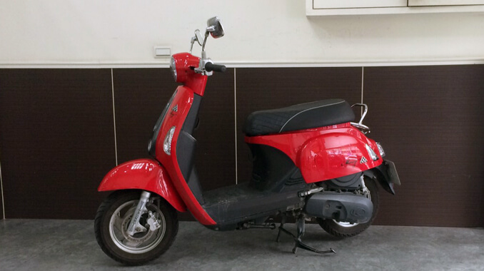 流當機車-光陽KYMCO MANY 110-3