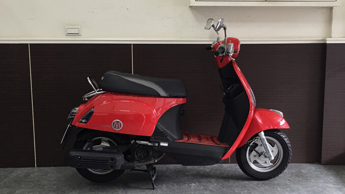 流當機車-光陽KYMCO MANY 110-2