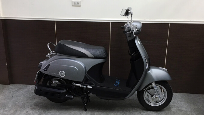 流當機車-光陽KYMCO MANY 110 灰-2