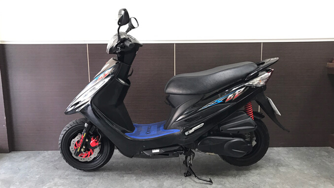 流當機車-光陽KYMCO GP 125 碟煞-4