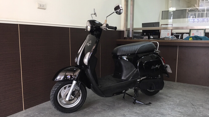 流當機車-光陽KYMCO MANY 100 黑色-2