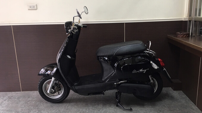 流當機車-光陽KYMCO MANY 100 黑色-3