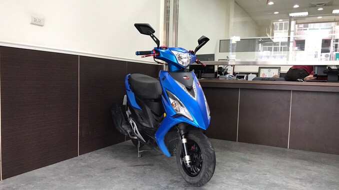 流當機車-光陽KYMCO VJR 125 雙碟版-1