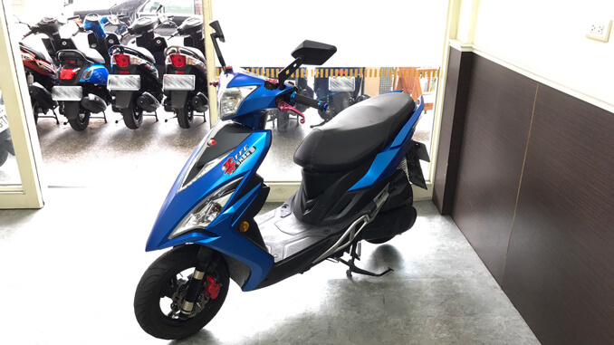 流當機車-光陽KYMCO VJR 125 雙碟版-3