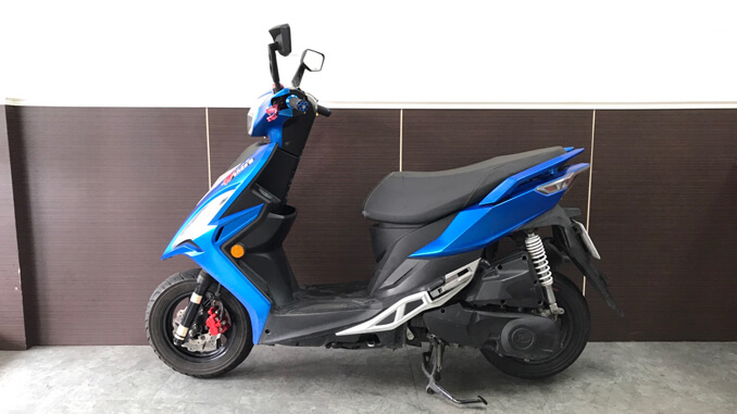 流當機車-光陽KYMCO VJR 125 雙碟版-4