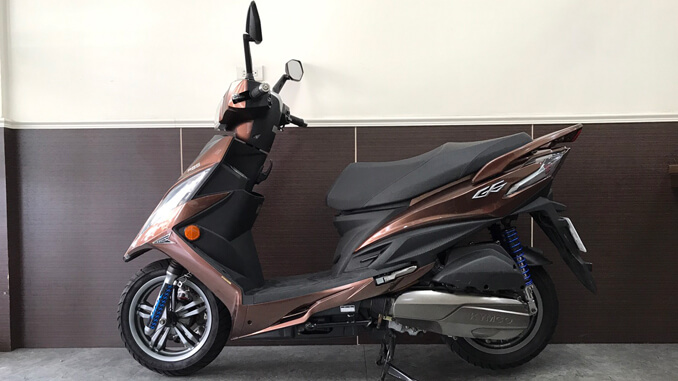 流當機車-光陽KYMCO G6 150 咖啡色-4