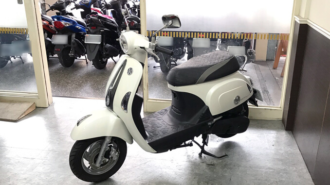 流當機車-光陽KYMCO MANY 110 水鑽版-3