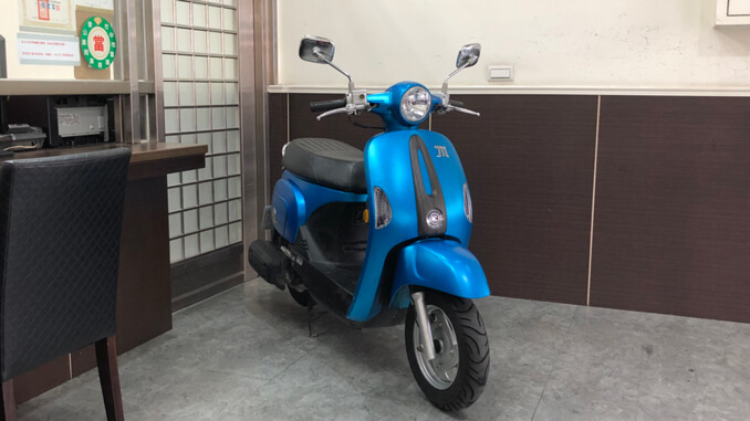 光陽KYMCO MANY 110 蕭光藍-1