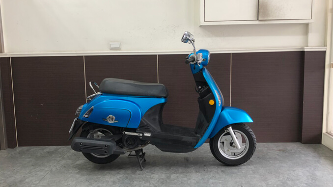 光陽KYMCO MANY 110 蕭光藍-2