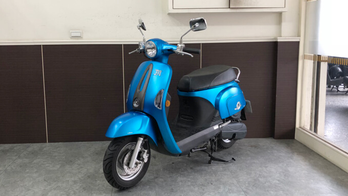 光陽KYMCO MANY 110 蕭光藍-3