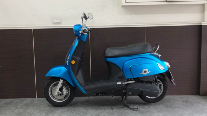 光陽KYMCO MANY 110 蕭光藍-4