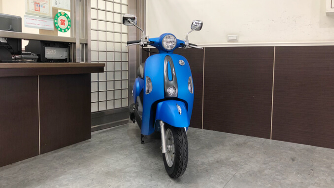 光陽KYMCO MANY 110 消光藍-1