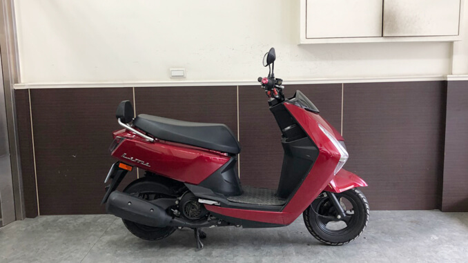 流當機車-山葉YAMAHA LIMI 115 深紅-2