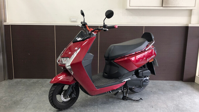 流當機車-山葉YAMAHA LIMI 115 深紅-3