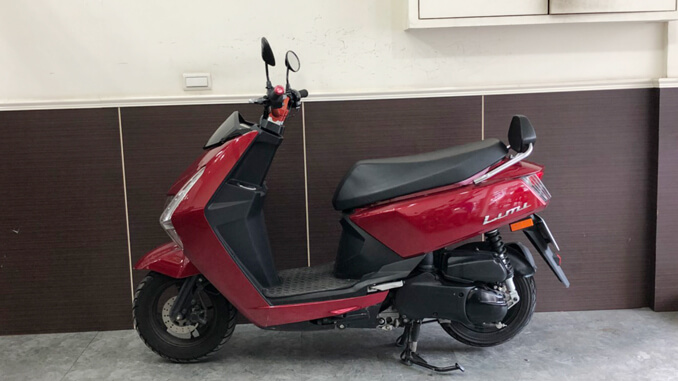 流當機車-山葉YAMAHA LIMI 115 深紅-4