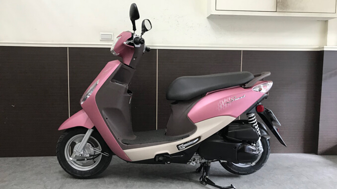 流當機車-山葉YAMAHA JOG SWEET 115 粉色-4