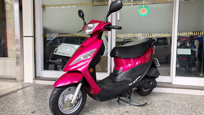 流當機車-光陽KYMCO CUE 100-1