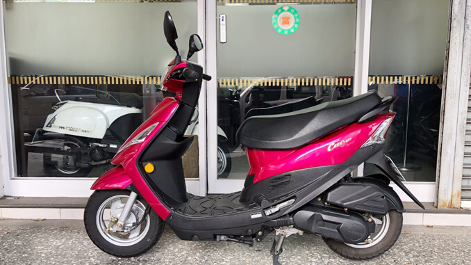 流當機車-光陽KYMCO CUE 100-2