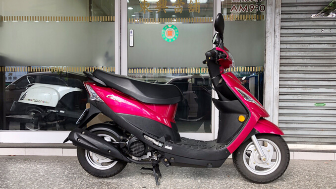 流當機車-光陽KYMCO CUE 100-4